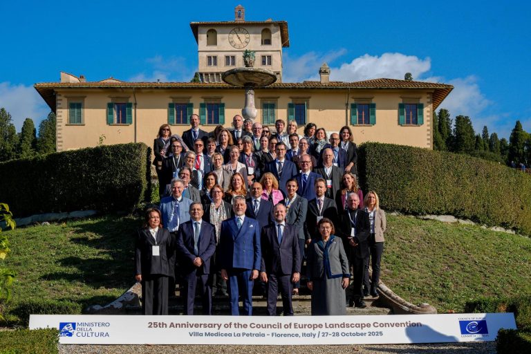 Conferenza Paesaggio Dichiarazione Firenze Consiglio d'Europa